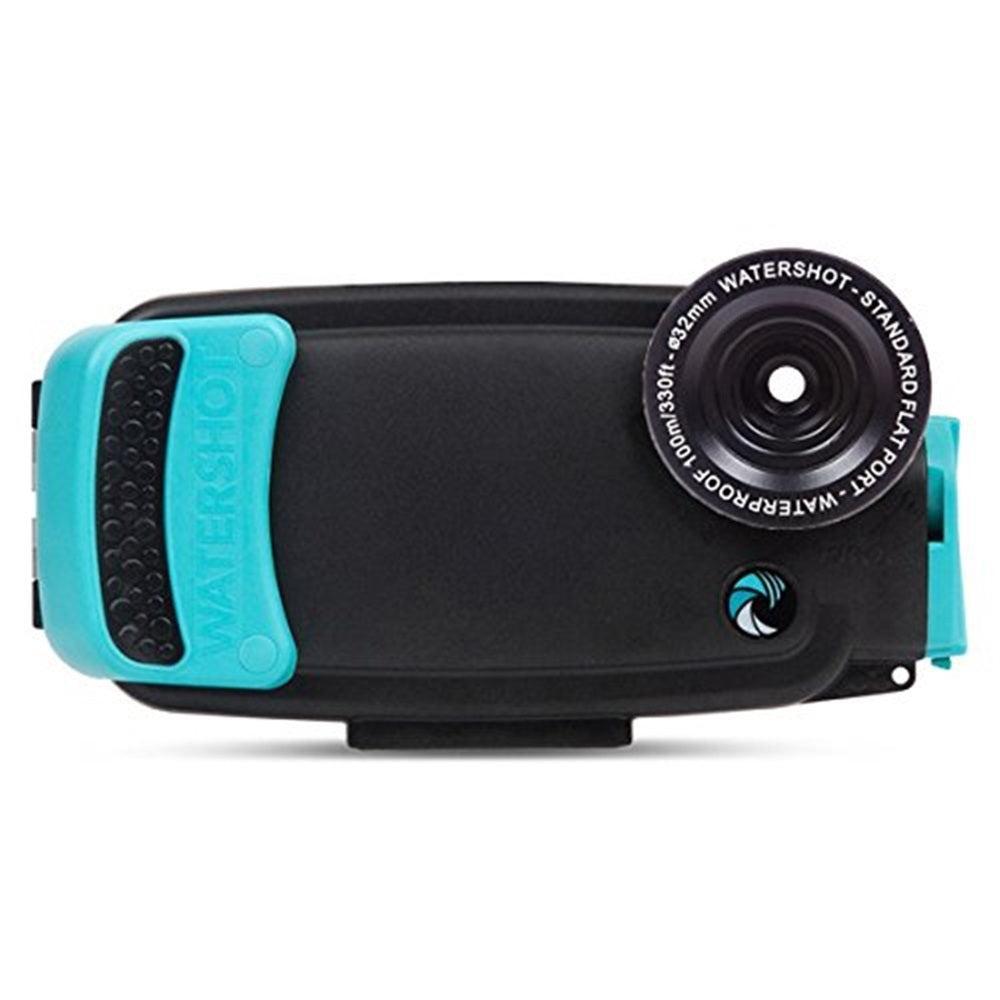 Used Watershot PRO Underwater Smart Phone Camera Housing for iPhone 6/6s (flat lens only)-Black/Limpet Shell-Acceptable-