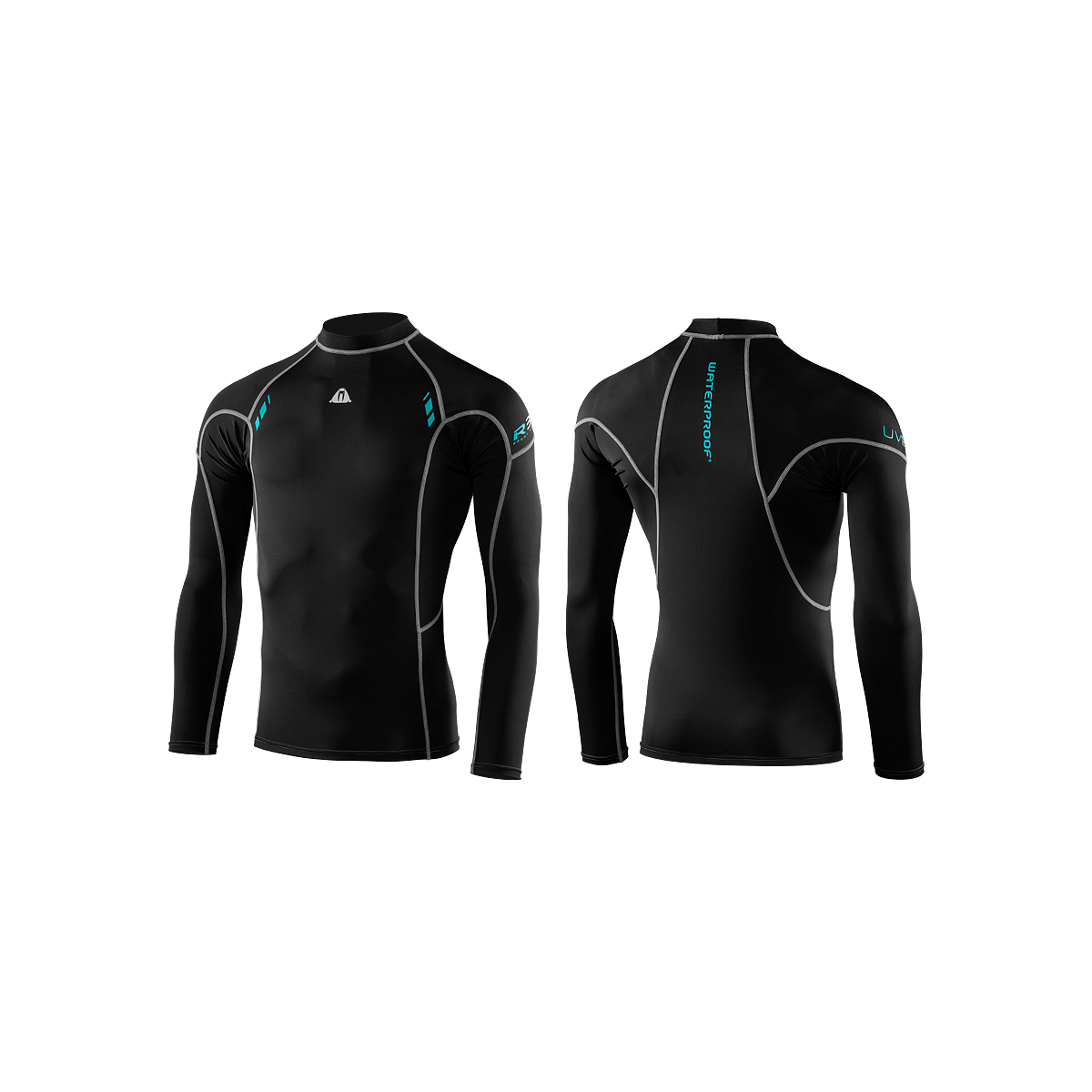 Waterproof R30 Long Sleeve Rash Guard - Mens-XS/S