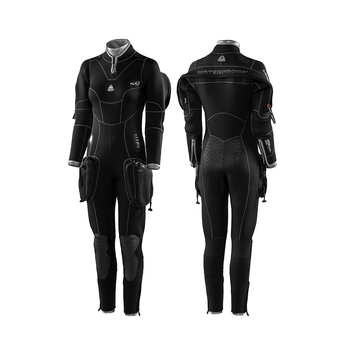 Waterproof SD Combat 7mm Semi-Dry Fullsuit - Womens-ML