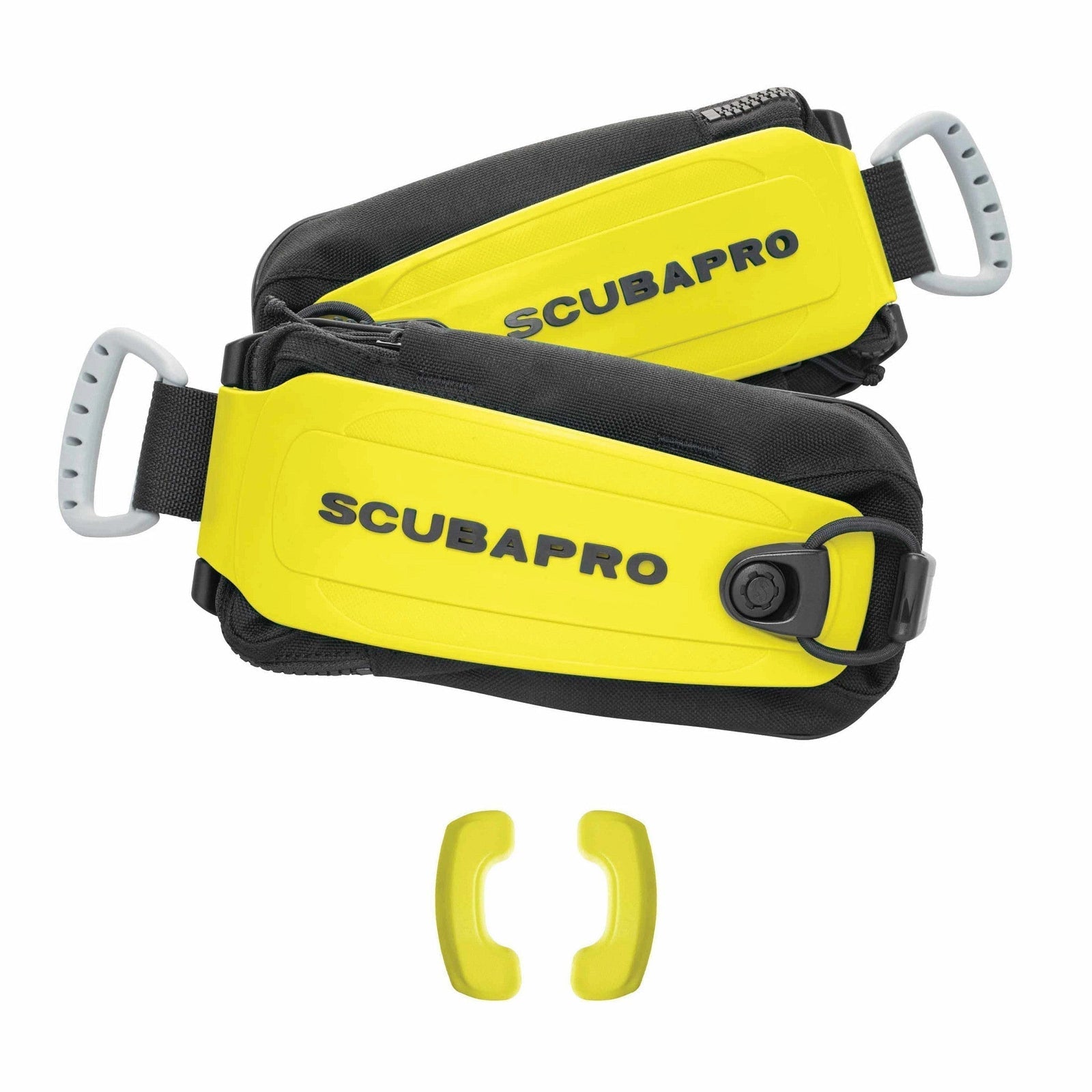 Scubapro Hydros Pro 2 Monorail Weight Pockets - Standard - Yellow