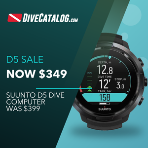 Suunto July 2026 Promo – D5 Wrist Dive Computers $50 Off