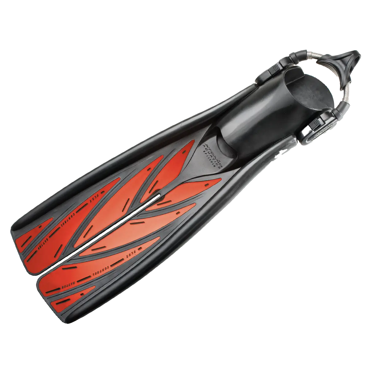 Atomic Aquatics HEC SplitFins with Spring Strap