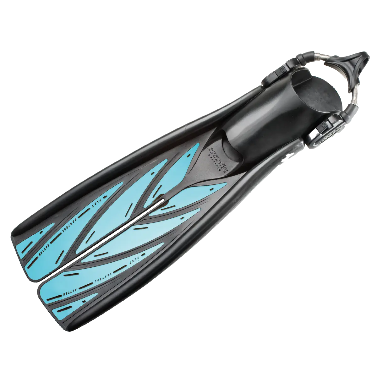 Atomic Aquatics HEC SplitFins with Spring Strap