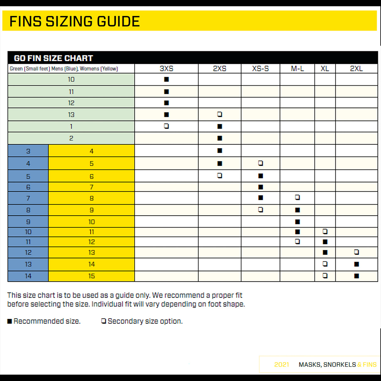 ScubaPro GO Travel Dive Fins