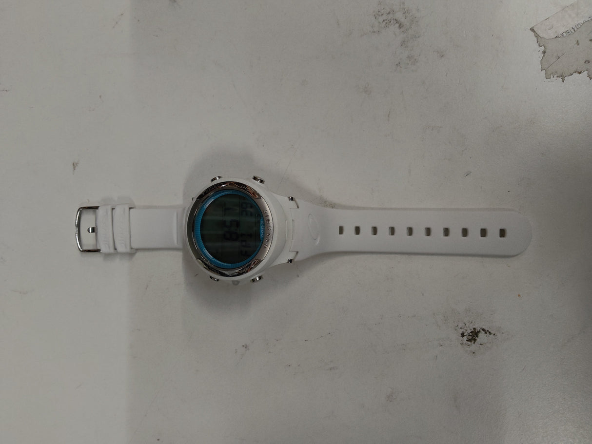 Used Oceanic Geo 2.0 Air / Nitrox Dive Computer Watch - WHITE/SEA BLUE DECAL