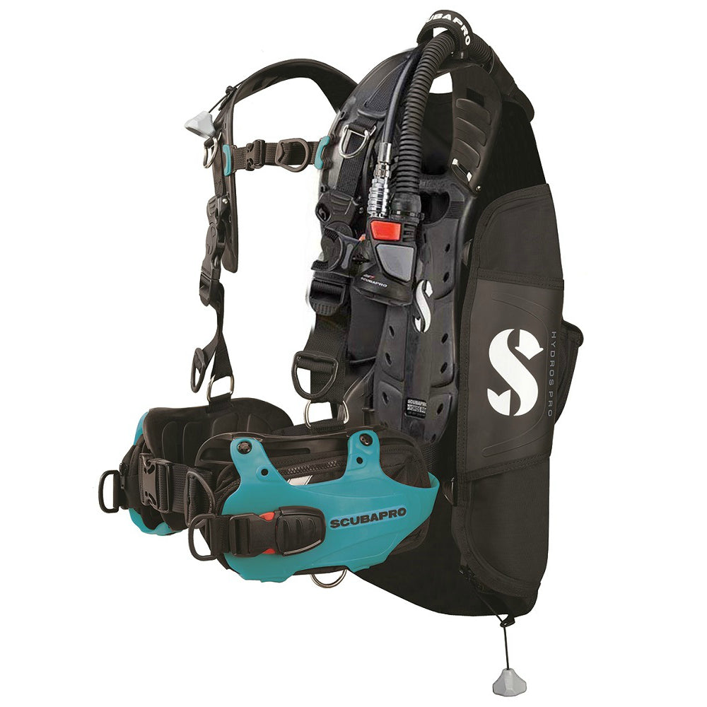 Scubapro Men's Hydros Pro 5th Gen. Air2 BCD with Color Kit Installed