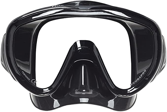 Used Scubapro Flux Low-Volume Single Lens Scuba Diving Mask