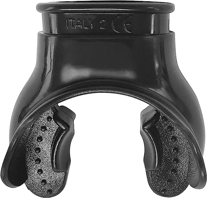 ScubaPro Mouthpiece, Food Grade Vinyl Standard Size, Black