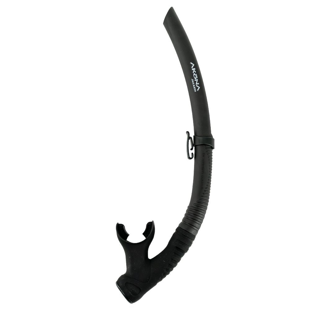Akona Jakarta J Tube Snorkel Black Silicone