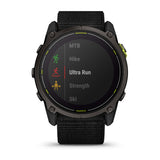 Garmin Enduro 3, Carbon Gray DLC Titanium with Black Ultrafit Nylon Strap