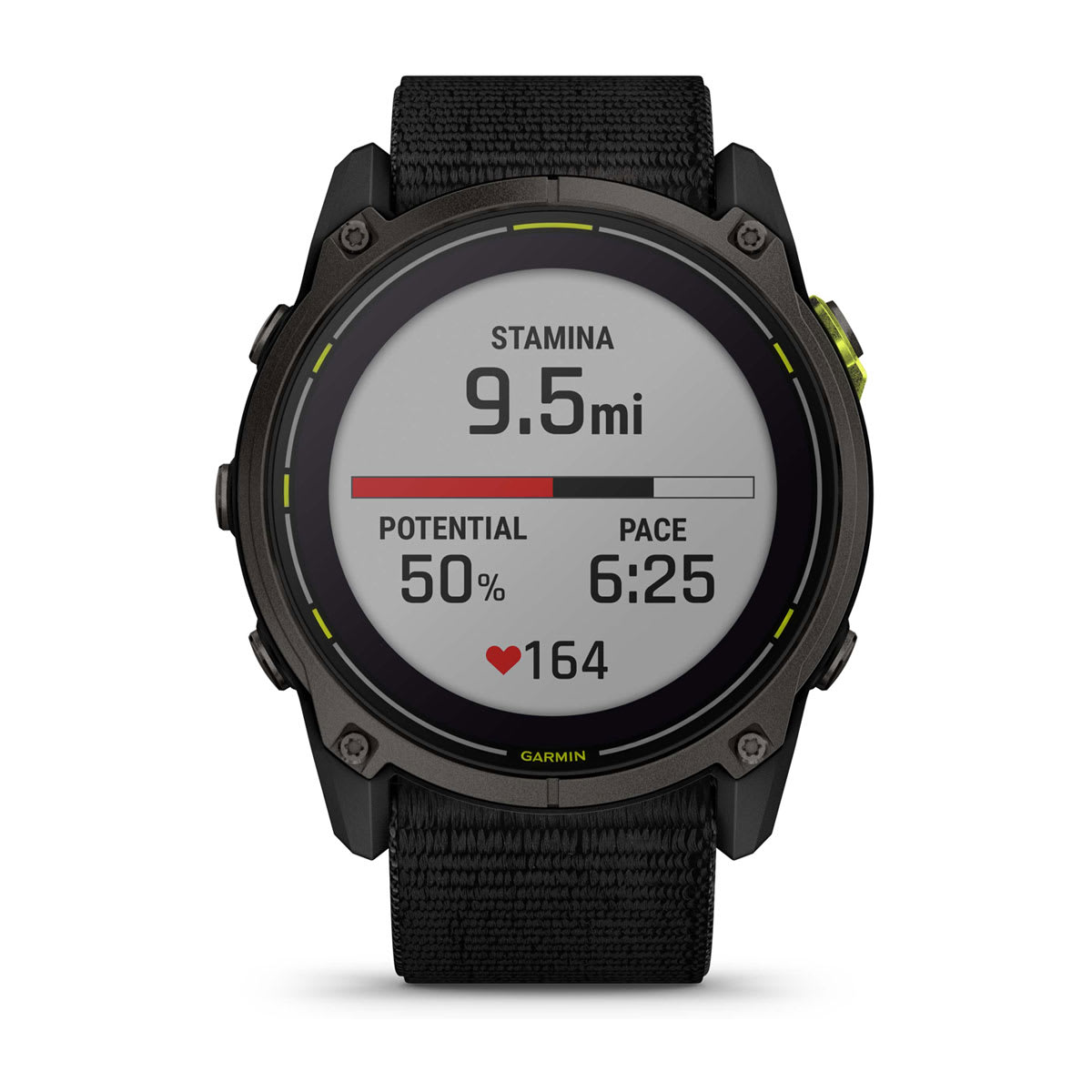Garmin Enduro 3, Carbon Gray DLC Titanium with Black Ultrafit Nylon Strap
