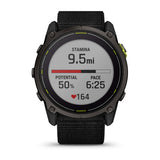 Garmin Enduro 3, Carbon Gray DLC Titanium with Black Ultrafit Nylon Strap