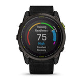 Garmin Enduro 3, Carbon Gray DLC Titanium with Black Ultrafit Nylon Strap