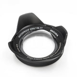 DiveVolk 0.6X Wide Angle Wet Lens for Underwater Housings – M67 Thread Mount