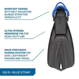 Scubapro GO Travel Fin w/Colored Bungee Strap