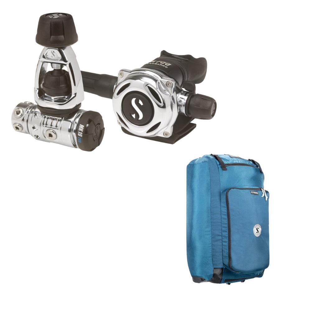 Scubapro MK19 EVO/A700 Dive Regulator System + ScubaPro Sport Bag 125 Roller