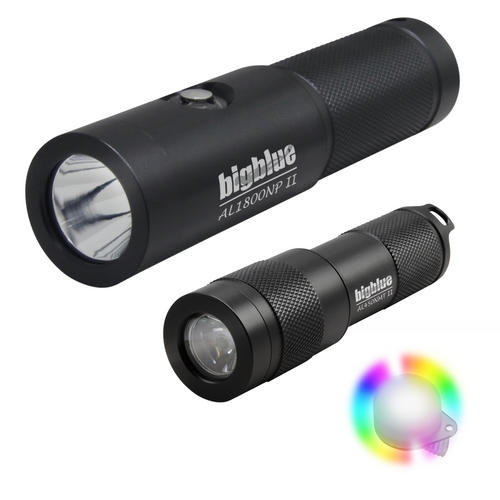 BigBlue Combo Pack: AL450NM-II Tail & AL1800NP Black & Easy Clip 8 Color