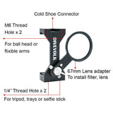 Divevolk SeaTouch 4 Max Plus Expansion Clamp with 67mm Adapters Arm for Underwater Photography