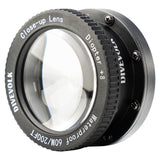 DiveVolk Underwater +8 Macro Close-up Lens for Seatouch 4 Max Housing – 67mm Optical Wet Lens