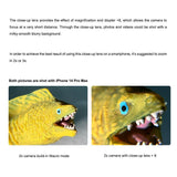 DiveVolk Underwater +8 Macro Close-up Lens for Seatouch 4 Max Housing – 67mm Optical Wet Lens