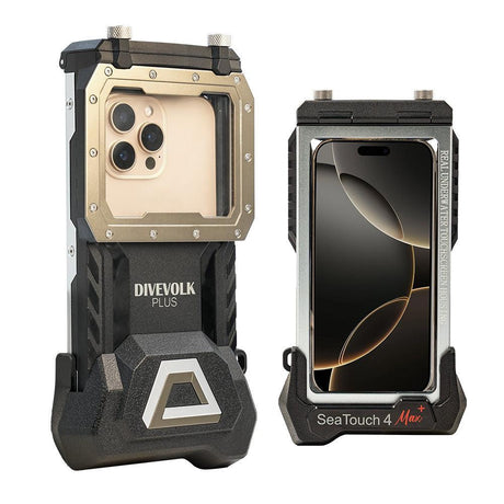 DIVEVOLK SeaTouch 4 MAX PLUS Underwater Housing with Included Adapter