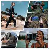 DIVEVOLK SeaTouch 4 MAX PLUS Underwater Housing for iPhone and Android – Waterproof Touchscreen Dive Case