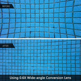 DiveVolk SeaTouch 4 Max Plus Ocean Kit for Underwater Photography – Red Filter & Wide-Angle Lens Bundle