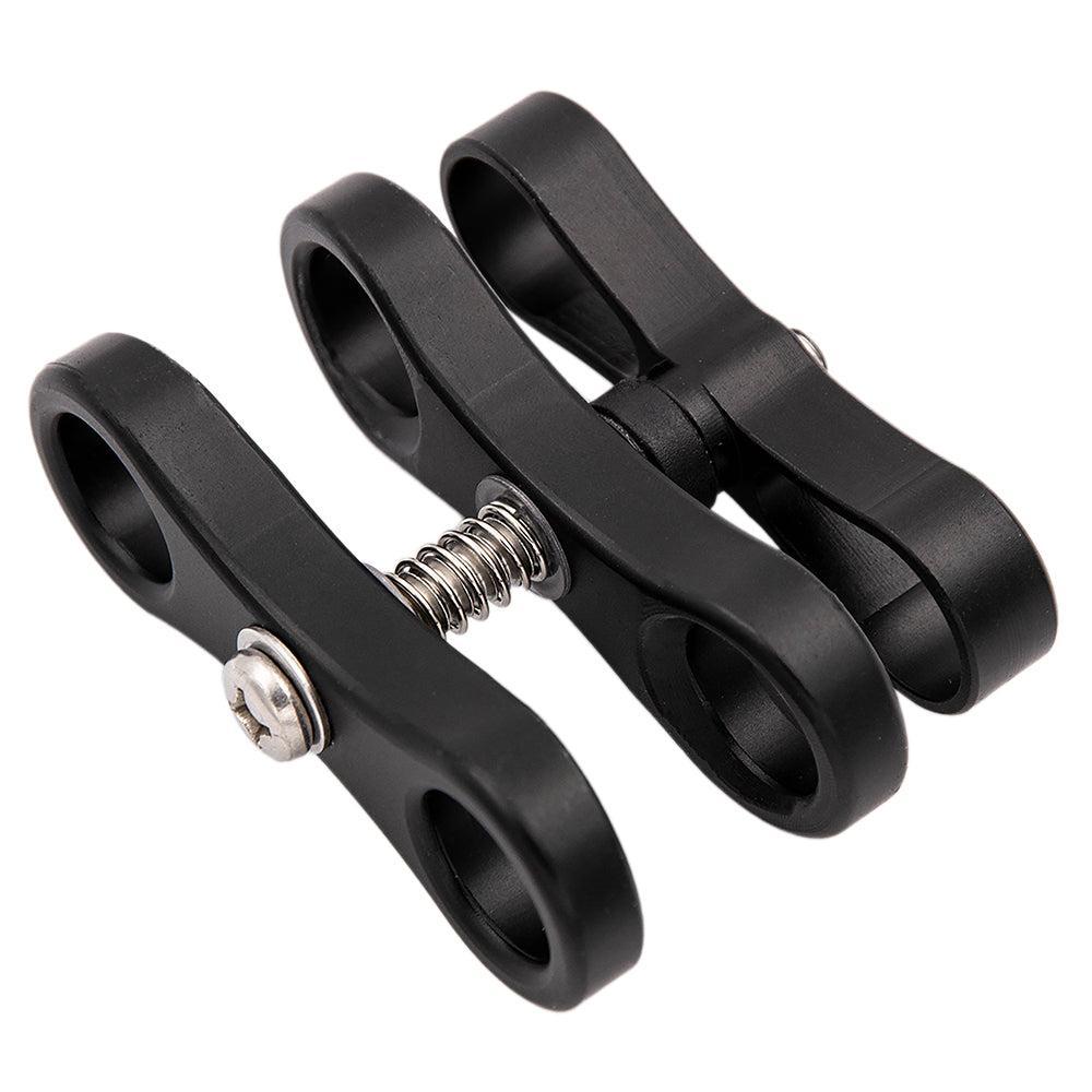 DiveVolk Universal Aluminum Ball Joint Clamp for Underwater Camera and Lighting Systems