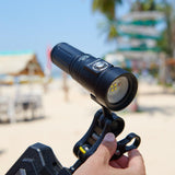 DiveVolk Universal Aluminum Ball Joint Clamp for Underwater Camera and Lighting Systems