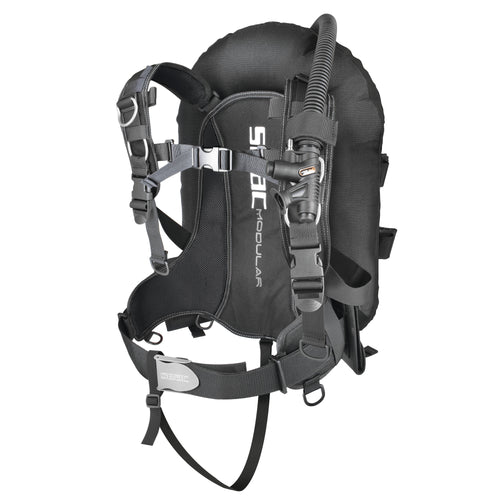 SEAC BCDVEST MODULAR BLACK ONE SIZE