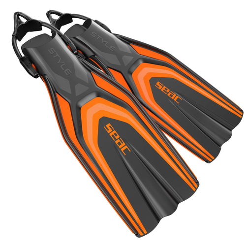 SEAC OPEN HEEL FIN STYLE SLING STRAP