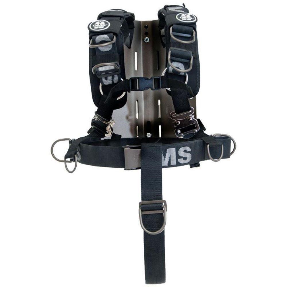 OMS Dive Gear Stainless Steel Backplate w/ Comfort Harness System III™ Style SS