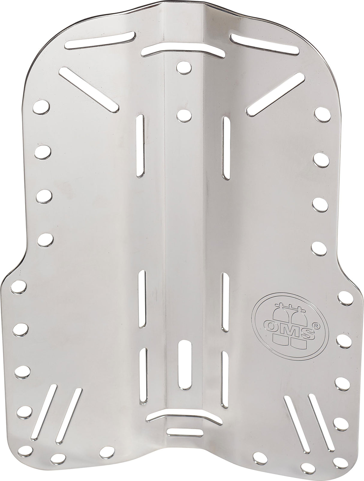 OMS Dive Gear PS Backplate Stainless Steel Style SS