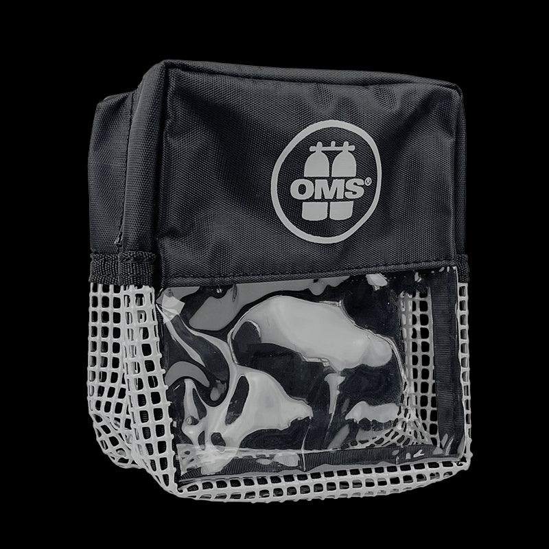 OMS Dive Gear Safety Pocket for SMB and Spool Color Gray / Black