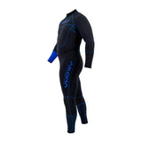 Akona 5mm Men's Quantum Stretch Full Suit Blue Wetsuit