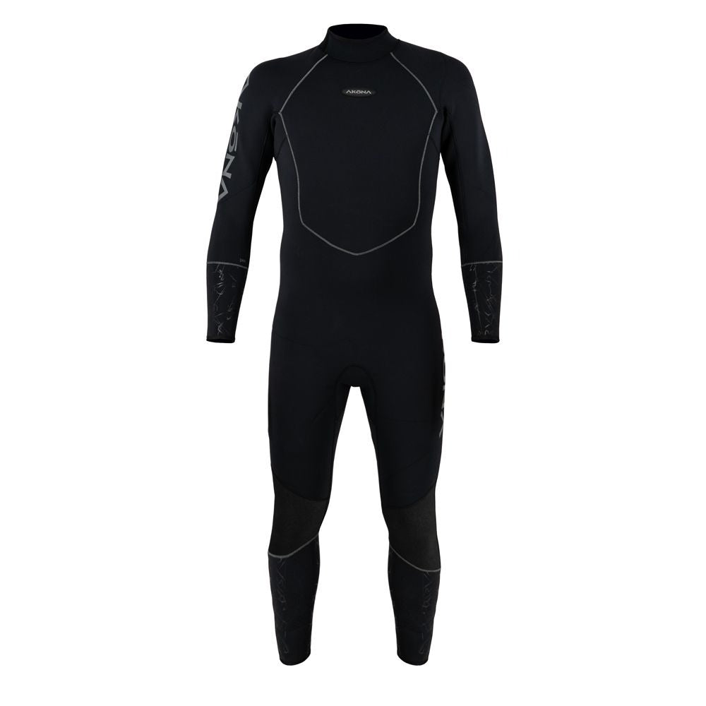 Akona Phantom 3mm Quantum Stretch Back Zip Full Wetsuit