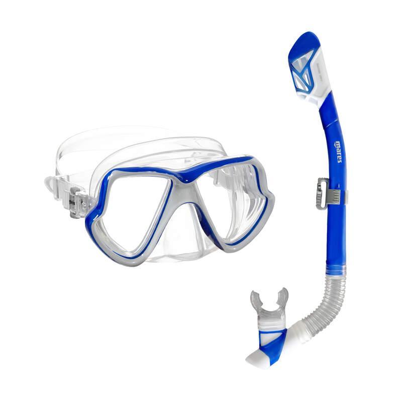 Mares Wahoo Dry Snorkel Set