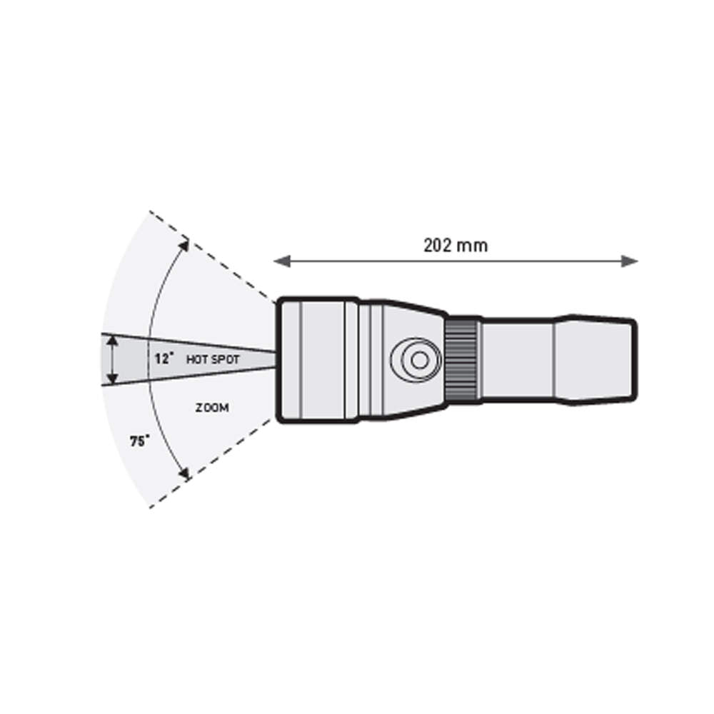Mares Torch EOS 10LRZ Dive Light
