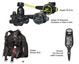 Zeagle Elite Package - Ranger BCD, F8 Regulator & Octo, Oceanic Pro Plus 4.0 w/QD Compass