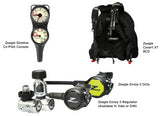 Zeagle Travel Package - Covert XT BCD, Envoy II Regulator & Octo, Slimline Co-Pilot Console