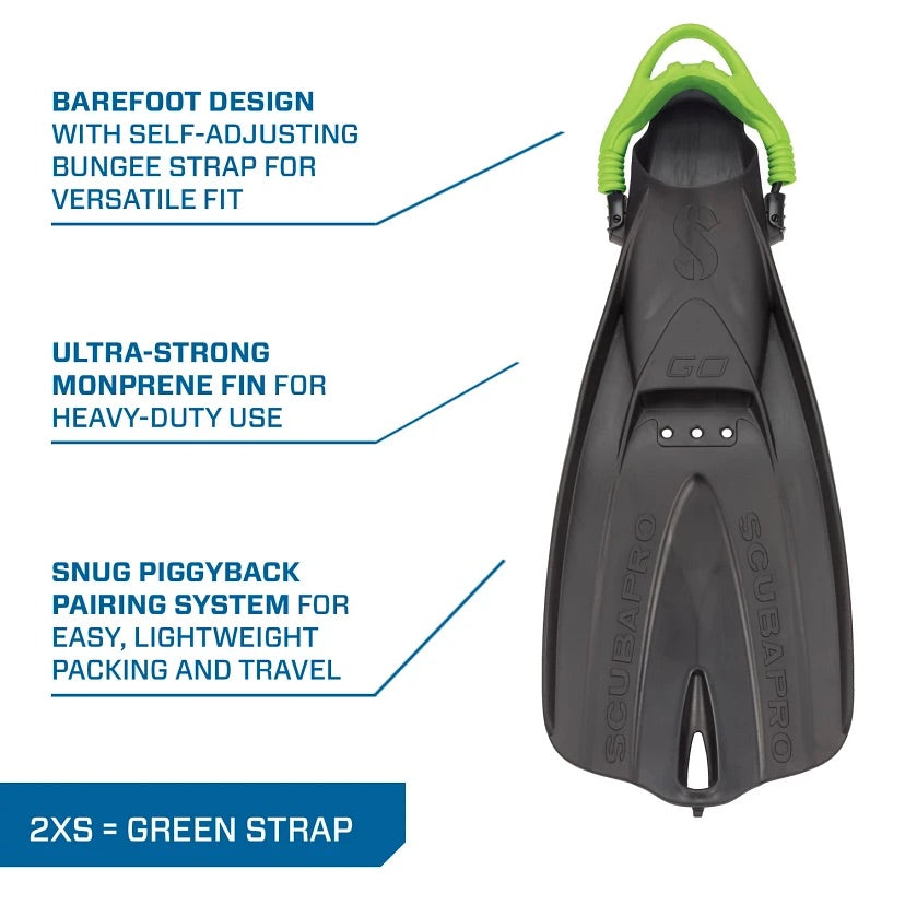 ScubaPro Go Fins Size (Rental)