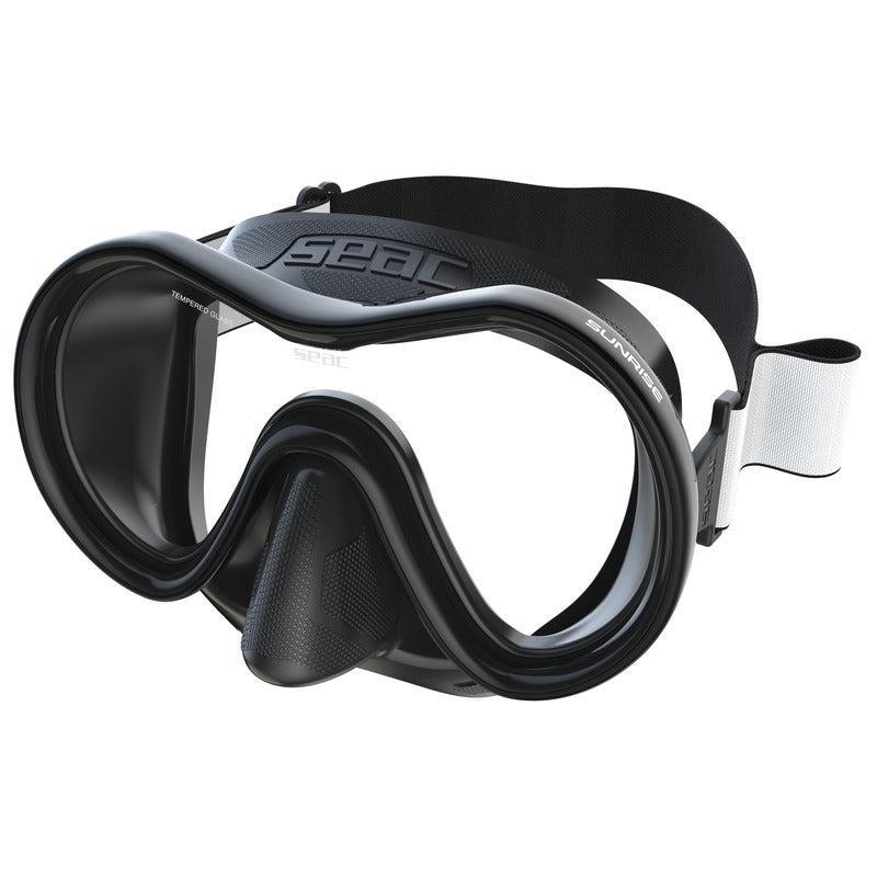 Seac Sunrise Single Lens Tempered Glass Dive Mask