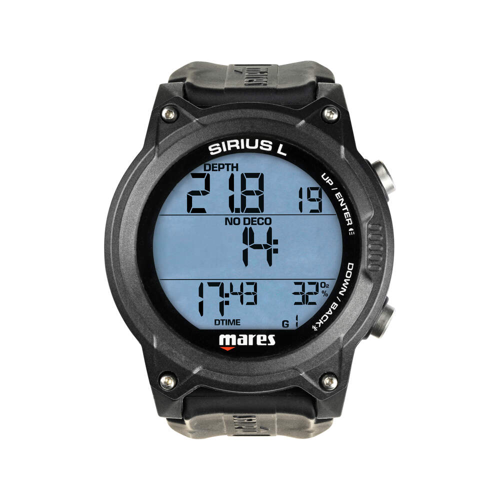 Mares Dive Computer Sirius L Black