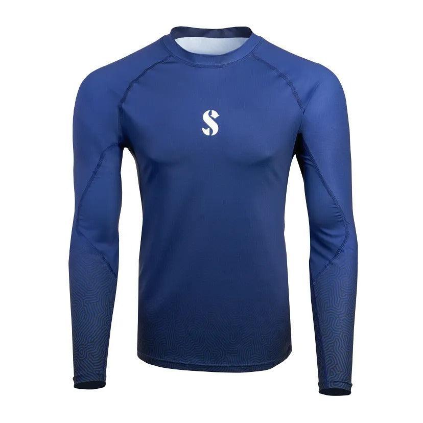 Scubapro T Flex Loose-Fit Mens Long Sleeve UPF50 Marine
