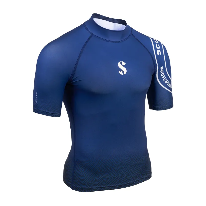 Scubapro T Flex Mens Short Sleeve UPF50 Navy