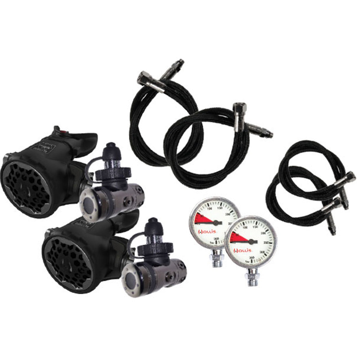 Hollis Sidemount Regulator Package (No Harness)