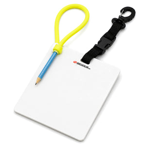 DiveCatalog.com Diving Slate Palm Size (5"x6") with Pencil