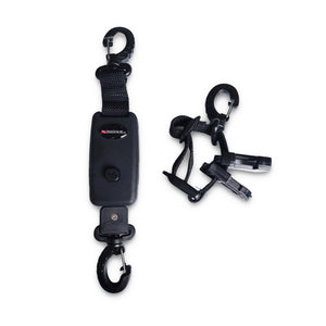 DiveCatalog.com Auto Lock Retractor 90cm - Black