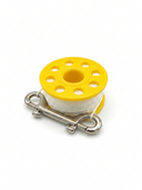 DiveCatalog.com Finger Reel with Bolt Snap