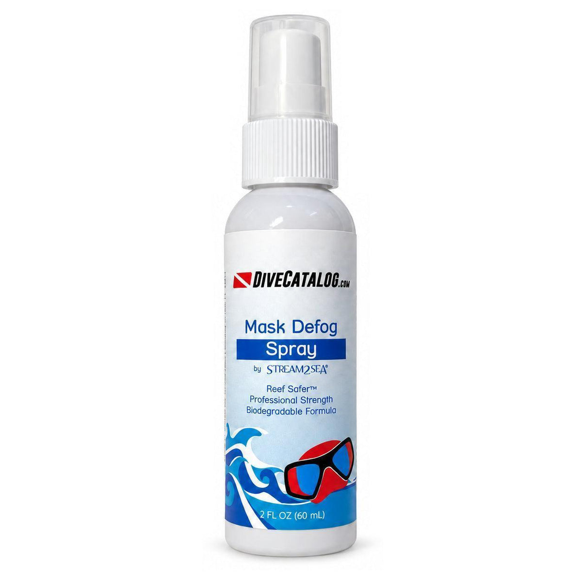 DiveCatalog x Stream2Sea Mask Defog Spray, 2 oz